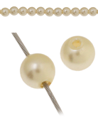 36 SW Crystal Beads, 3 mm round Cream